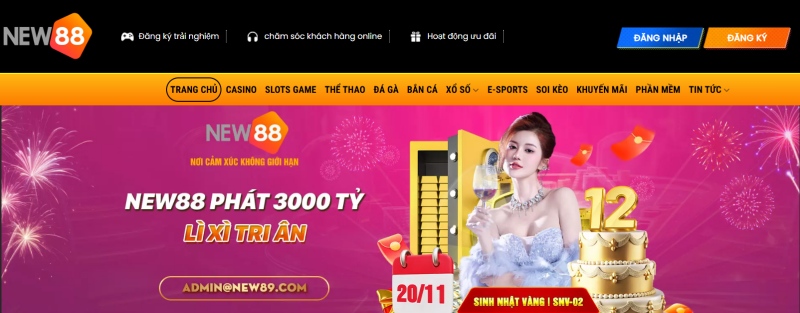 Giới thiệu về nhà cái online NEW88