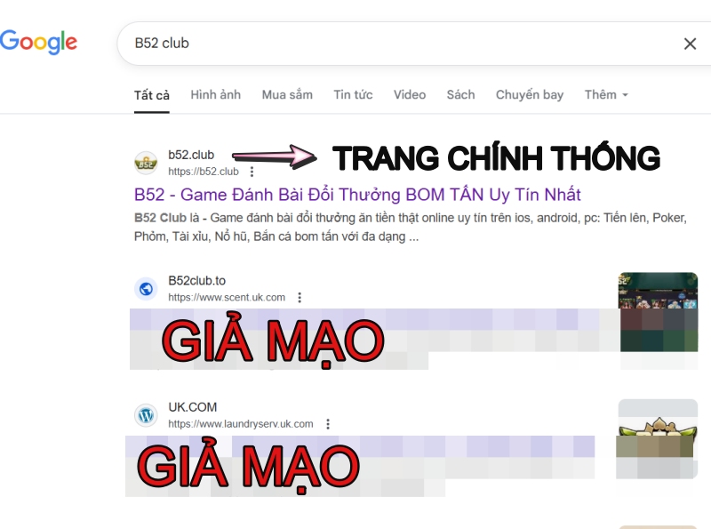 B52 Club – Thương hiệu quen thuộc nhưng dễ bị nhái