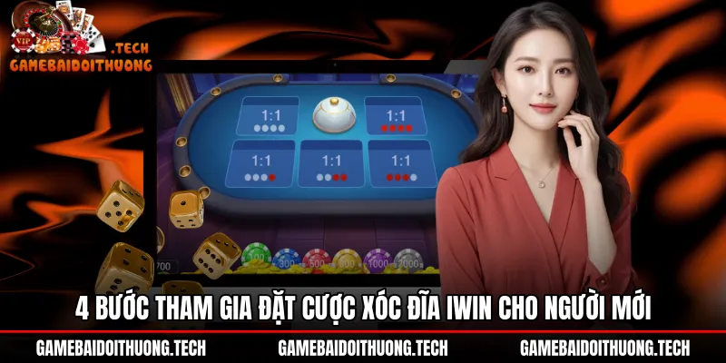 Quy trình tham gia đặt cược cơ bản tại Xóc đĩa Iwin