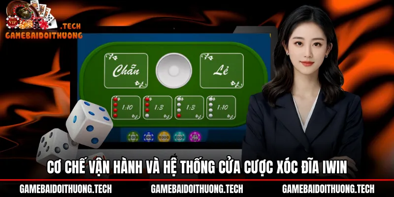 Bảng cửa cược cùng tỷ lệ thanh toán Xóc đĩa Iwin