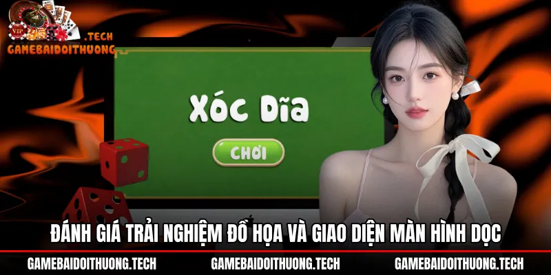Trải nghiệm màn hình dọc một tay tại Xóc đĩa Win79