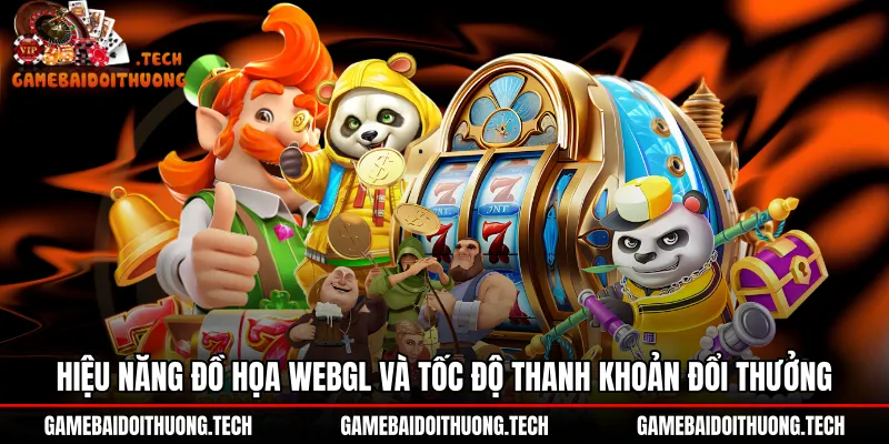 Tốc độ đổi thưởng và hiệu năng đồ họa nổ hũ Sunwin