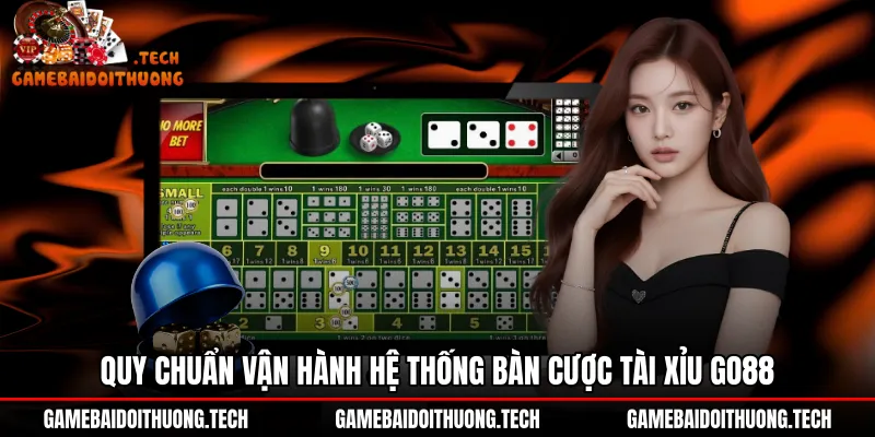 Quy trình vận hành bàn Tài xỉu Go88 theo nhịp 50 giây