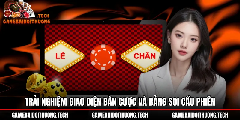 Thiết kế bàn cược và bảng soi cầu phiên Xóc đĩa ManClub